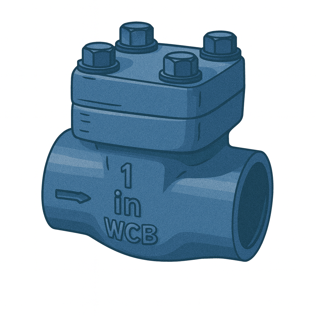 Lift Check Valve (Spring)