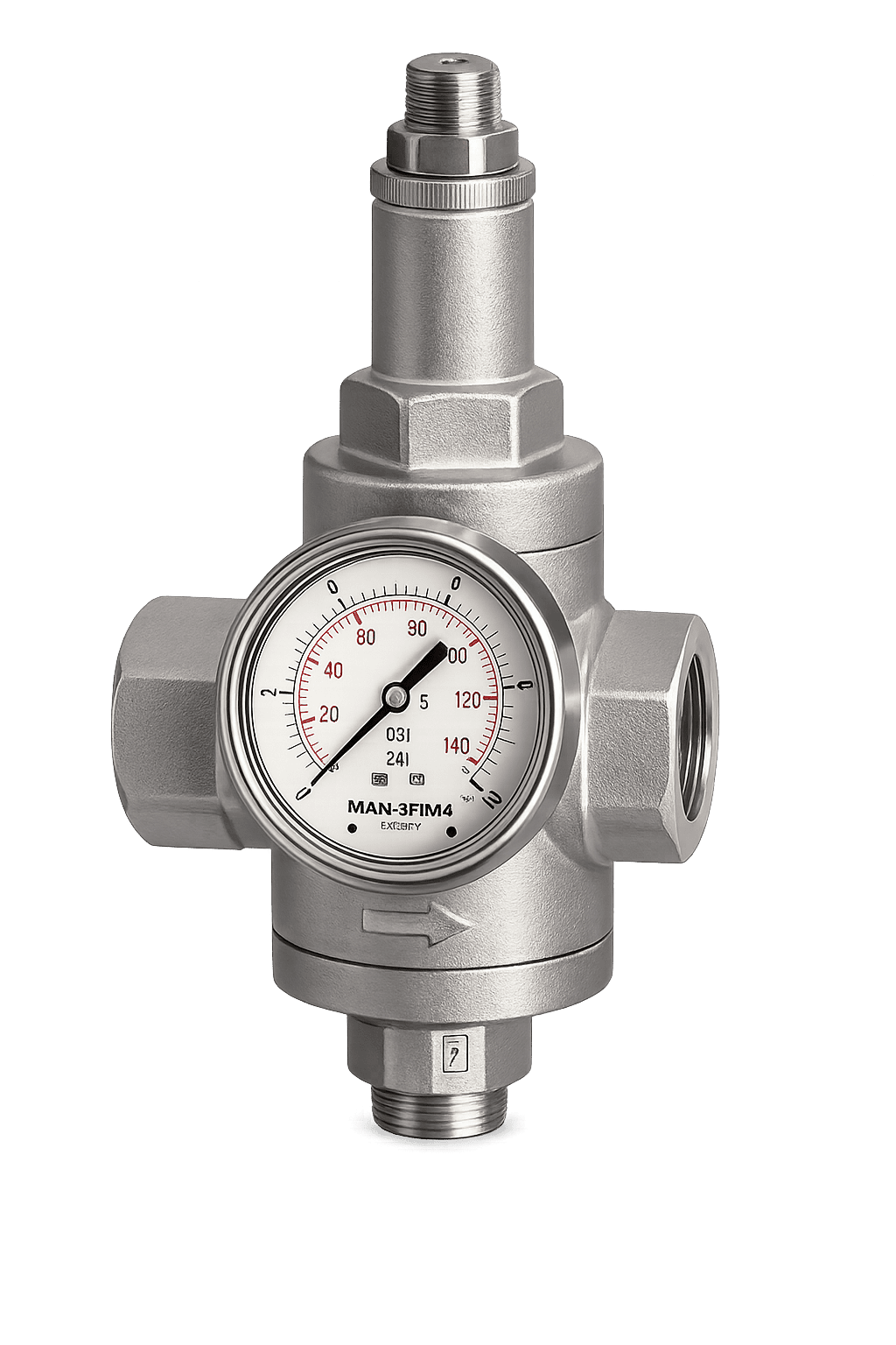 Pressure Reducing Valve Stainless Steel 316 PN25 ขนาดเกลียว 1/2 ถึง 2 นิ้ว